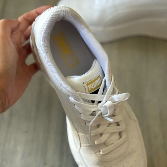 PUMA Women's Cali Wedge Sneaker - Size 10 - Picture 10 of 13